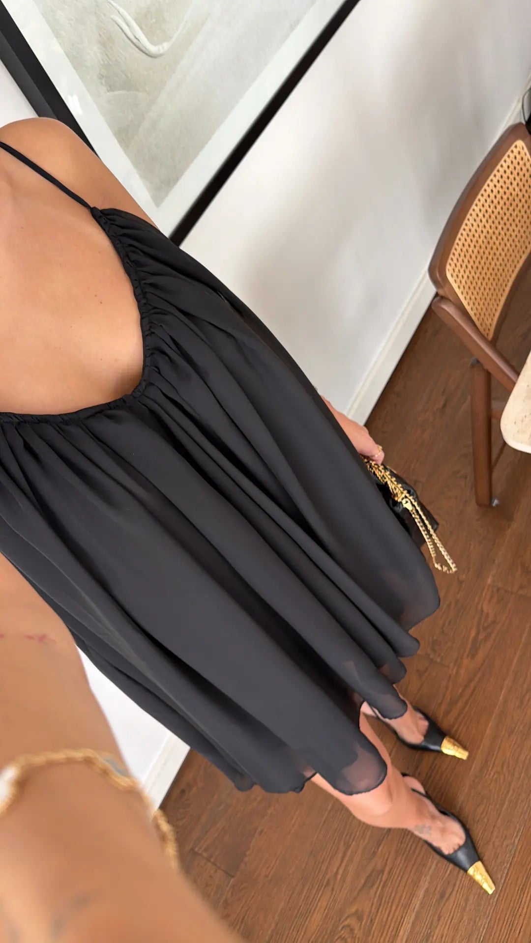Vestido Noir Étoile